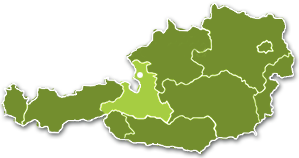 Map of Austria - Salzburg